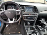 2018 Hyundai Sonata Sport Синий vin: 5NPE34AF0JH718899