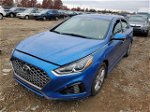 2018 Hyundai Sonata Sport Синий vin: 5NPE34AF0JH718899