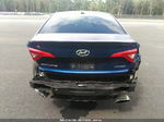 2017 Hyundai Sonata Limited Синий vin: 5NPE34AF1HH467692