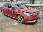 2017 Hyundai Sonata Sport Red vin: 5NPE34AF1HH587377