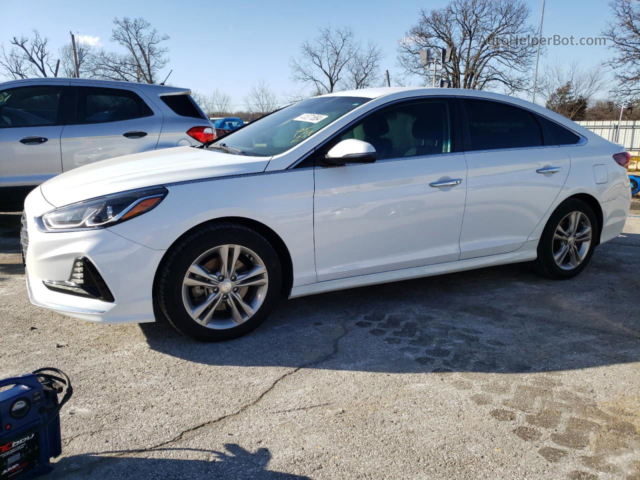 2018 Hyundai Sonata Sport Белый vin: 5NPE34AF1JH644005