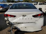 2018 Hyundai Sonata Sport White vin: 5NPE34AF1JH646854