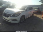 2015 Hyundai Sonata 2.4l Limited White vin: 5NPE34AF2FH054080