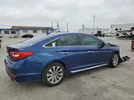 2017 Hyundai Sonata Sport Синий vin: 5NPE34AF2HH438377