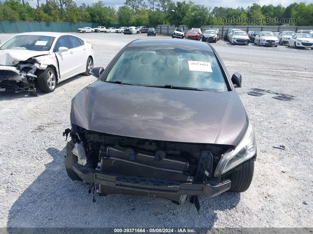 2017 Hyundai Sonata Sport Gray vin: 5NPE34AF2HH487482