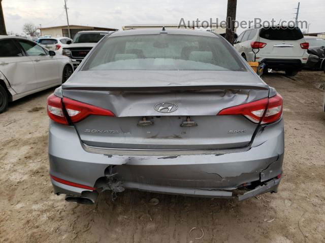 2017 Hyundai Sonata Sport Серебряный vin: 5NPE34AF2HH490477