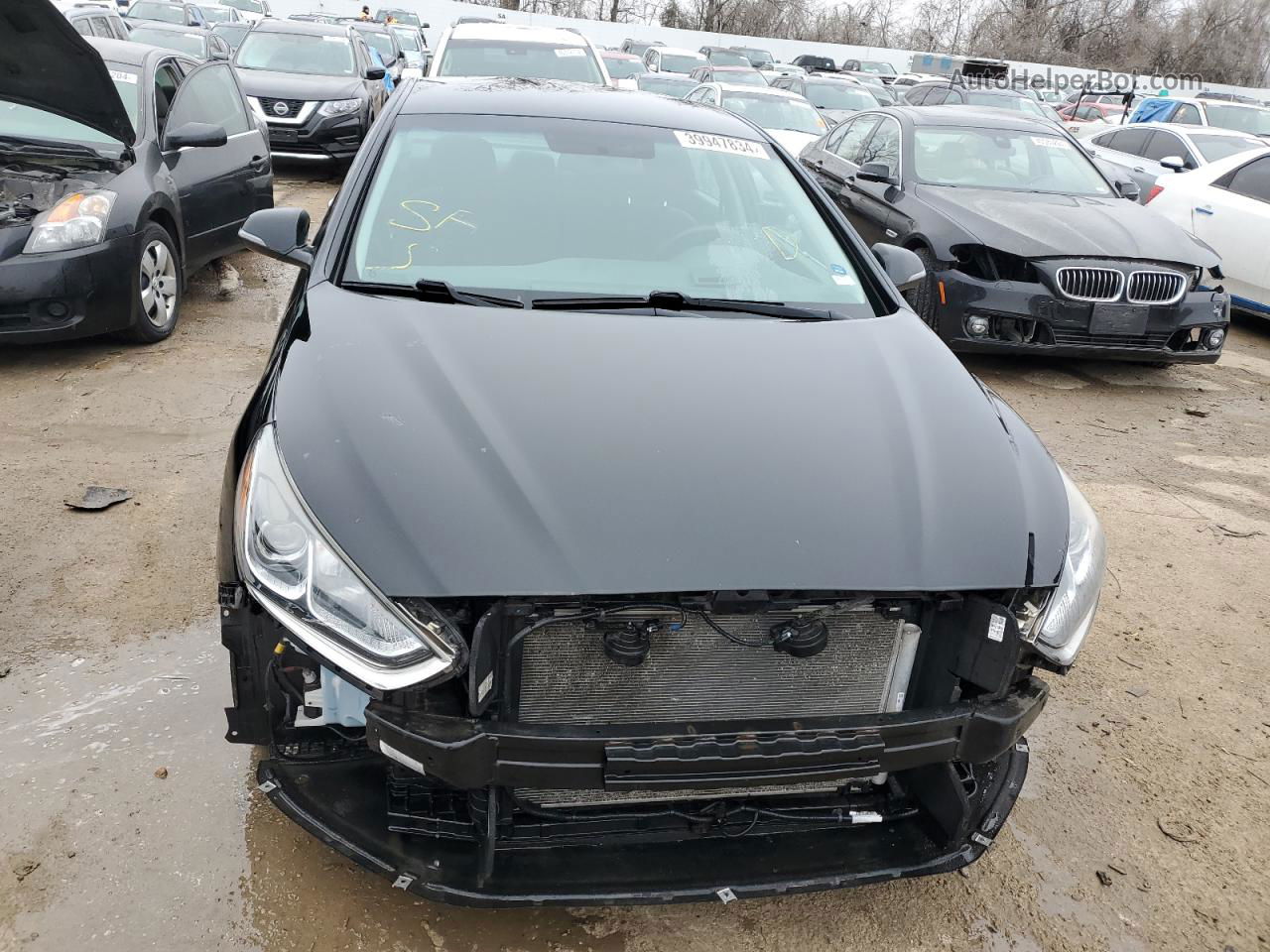 2018 Hyundai Sonata Sport Black vin: 5NPE34AF2JH617962