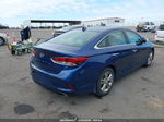 2018 Hyundai Sonata Sel Blue vin: 5NPE34AF2JH632588