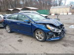 2018 Hyundai Sonata Limited Blue vin: 5NPE34AF2JH685968