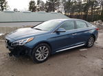 2017 Hyundai Sonata Sport Blue vin: 5NPE34AF3HH509506