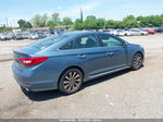 2017 Hyundai Sonata Sport Blue vin: 5NPE34AF3HH512003