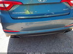 2017 Hyundai Sonata Sport Синий vin: 5NPE34AF3HH513975