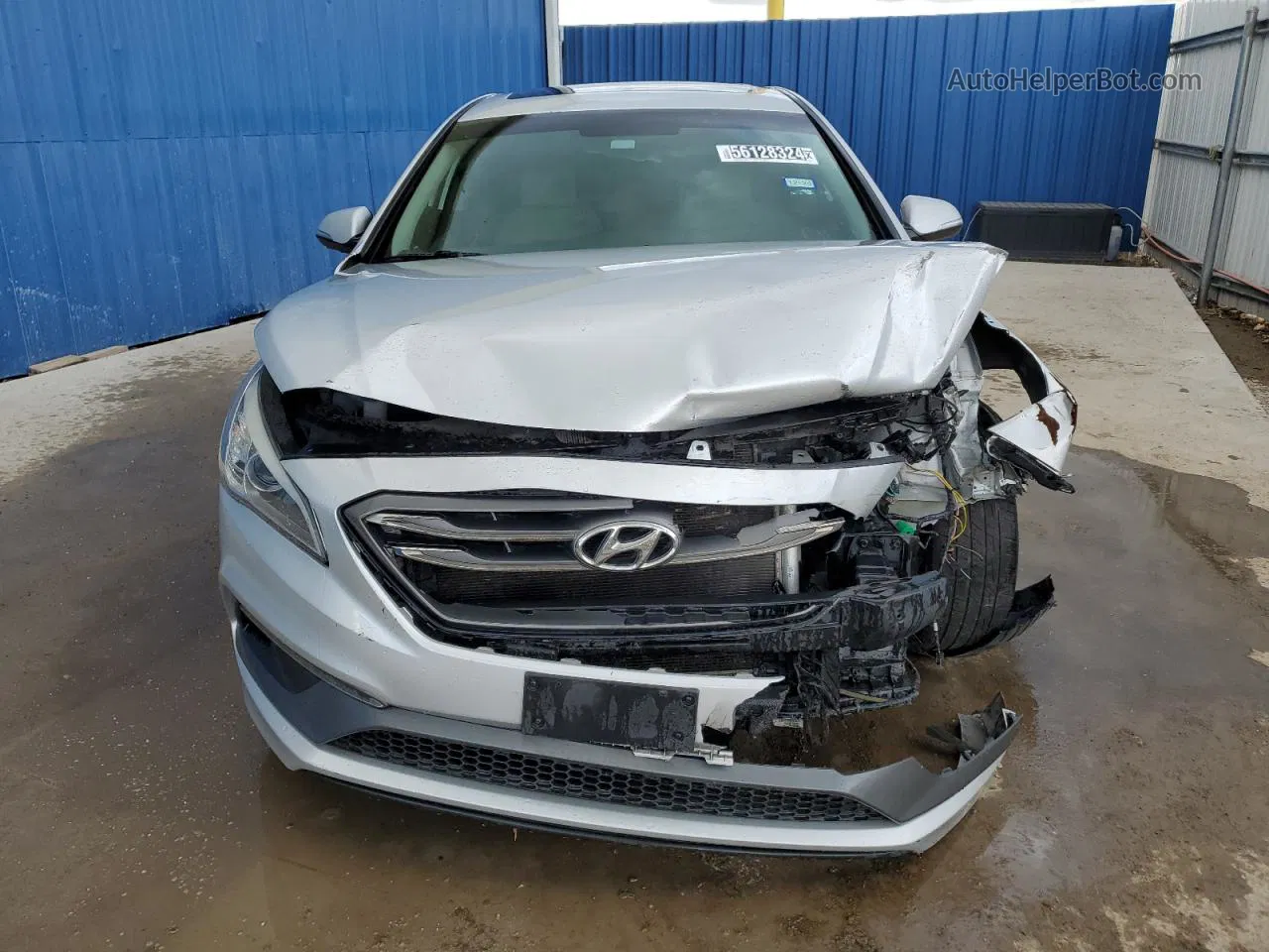 2017 Hyundai Sonata Sport Серебряный vin: 5NPE34AF3HH540917