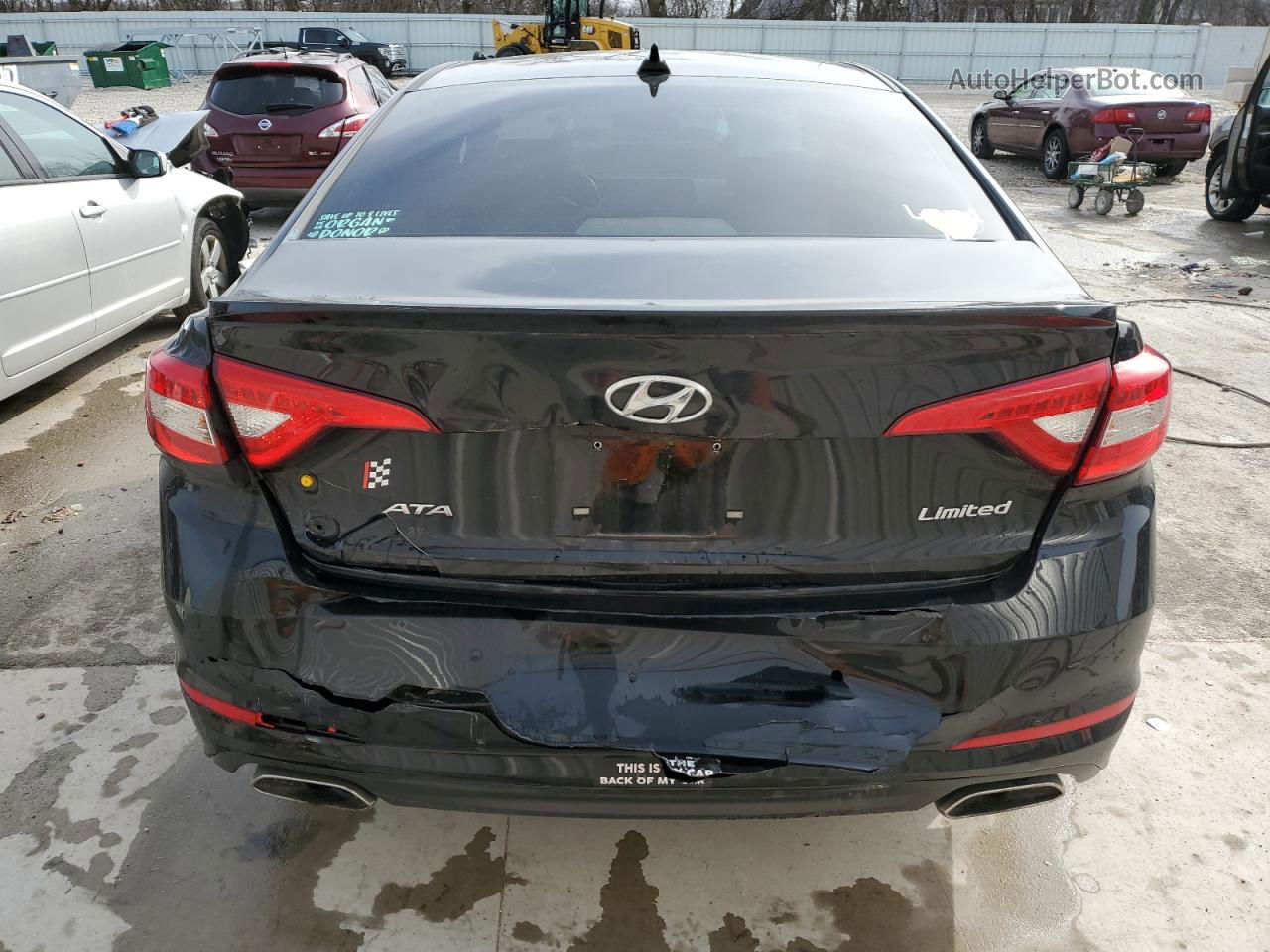 2017 Hyundai Sonata Sport Black vin: 5NPE34AF3HH562867