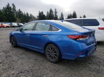 2018 Hyundai Sonata Sport Blue vin: 5NPE34AF3JH597513