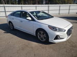 2018 Hyundai Sonata Sport White vin: 5NPE34AF3JH687888