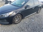 2017 Hyundai Sonata Sport Черный vin: 5NPE34AF4HH454810