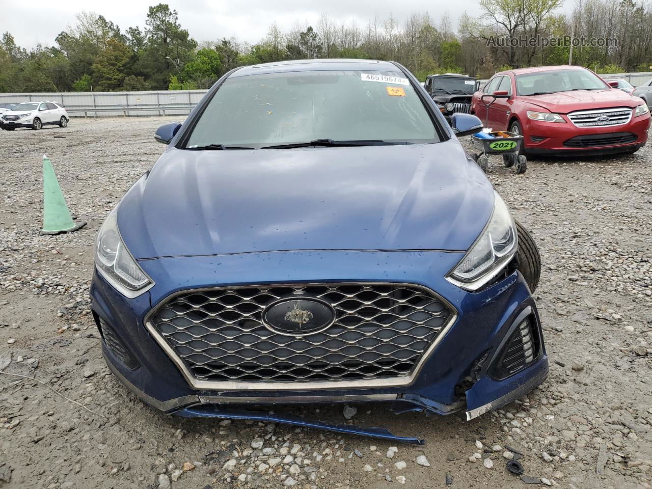 2018 Hyundai Sonata Sport Gray vin: 5NPE34AF4JH599335