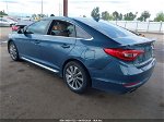 2017 Hyundai Sonata Sport Blue vin: 5NPE34AF5HH570792