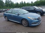 2017 Hyundai Sonata Sport Blue vin: 5NPE34AF5HH580271