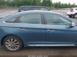 2017 Hyundai Sonata Sport Синий vin: 5NPE34AF5HH580271