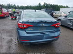 2017 Hyundai Sonata Sport Синий vin: 5NPE34AF5HH580271