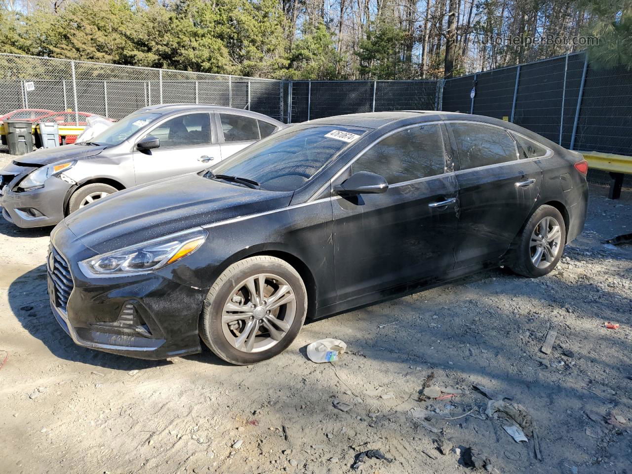 2018 Hyundai Sonata Sport Black vin: 5NPE34AF5JH609421