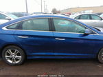 2018 Hyundai Sonata Sel Blue vin: 5NPE34AF5JH624369