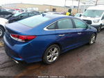 2018 Hyundai Sonata Sel Blue vin: 5NPE34AF5JH624369