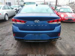 2018 Hyundai Sonata Sel Blue vin: 5NPE34AF5JH624369