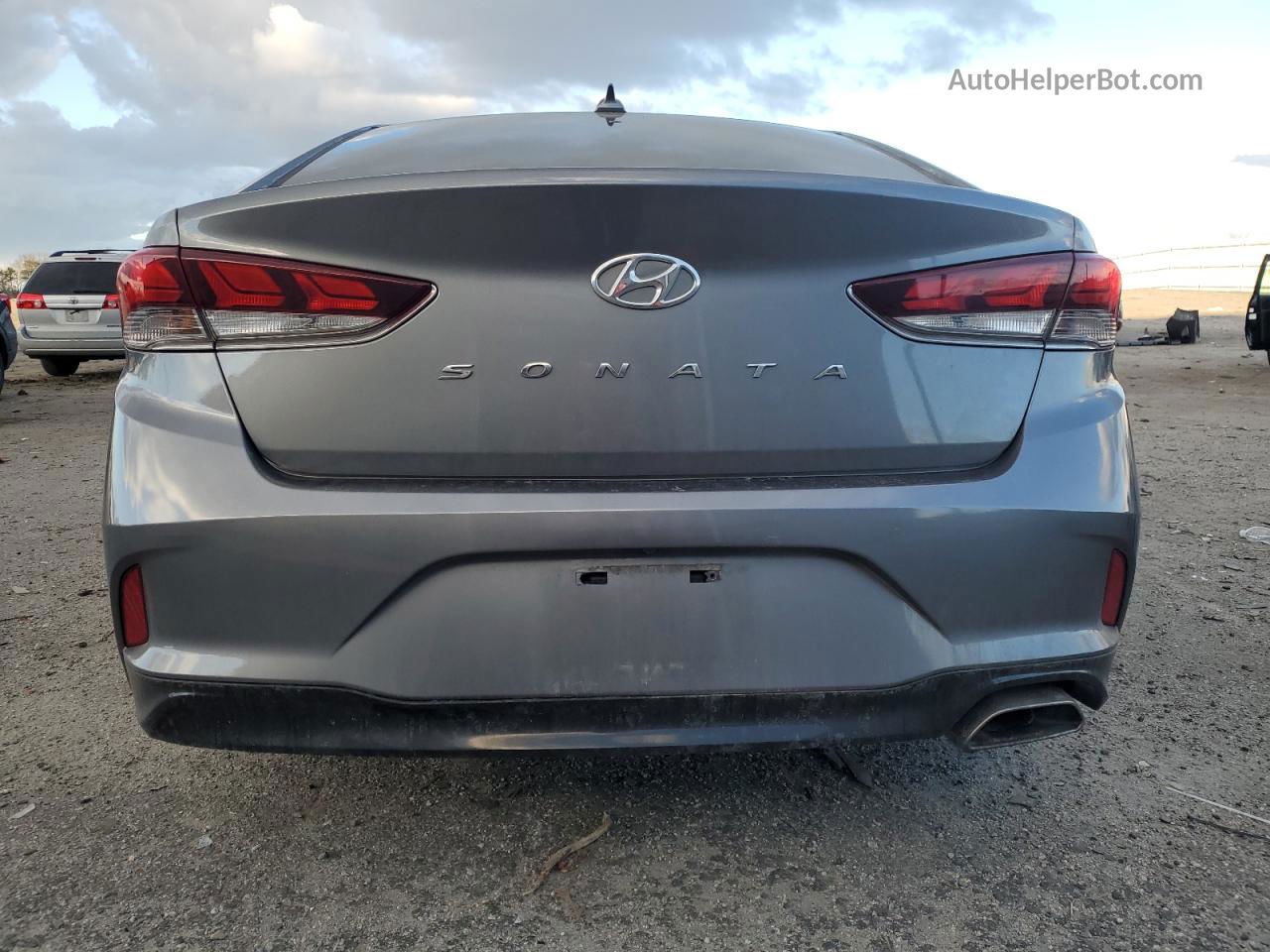 2018 Hyundai Sonata Sport Серый vin: 5NPE34AF5JH719840