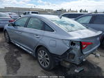 2017 Hyundai Sonata Sport Gray vin: 5NPE34AF6HH586015