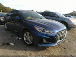 2018 Hyundai Sonata Limited Синий vin: 5NPE34AF6JH632917