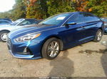 2018 Hyundai Sonata Limited Blue vin: 5NPE34AF6JH632917