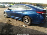 2018 Hyundai Sonata Limited Blue vin: 5NPE34AF6JH632917