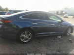 2018 Hyundai Sonata Limited Blue vin: 5NPE34AF6JH632917