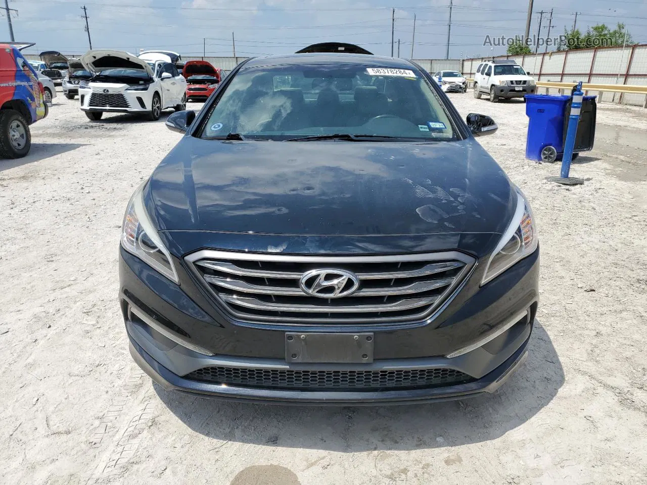 2017 Hyundai Sonata Sport Black vin: 5NPE34AF7HH458611