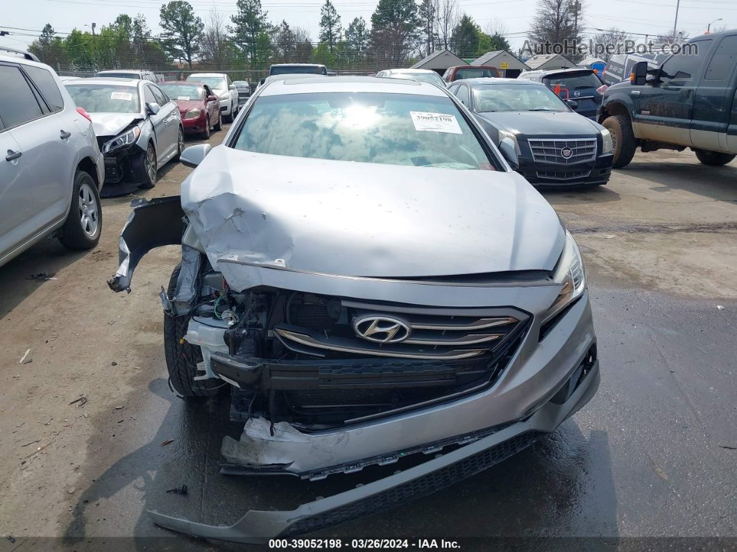 2017 Hyundai Sonata Sport Silver vin: 5NPE34AF7HH463551