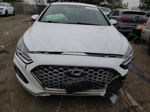 2018 Hyundai Sonata Sport White vin: 5NPE34AF7JH609386