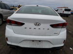 2018 Hyundai Sonata Sport White vin: 5NPE34AF7JH609386