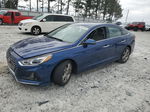 2018 Hyundai Sonata Sport Blue vin: 5NPE34AF7JH630738