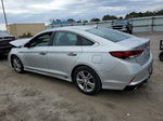 2018 Hyundai Sonata Sport Silver vin: 5NPE34AF7JH677753