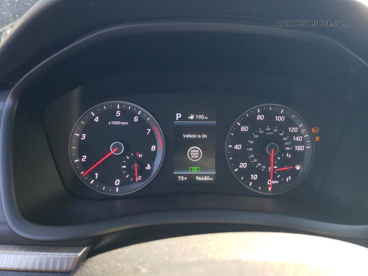 2018 Hyundai Sonata Sport Черный vin: 5NPE34AF7JH687408