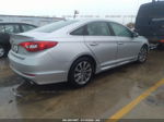 2015 Hyundai Sonata 2.4l Sport Silver vin: 5NPE34AF8FH112323