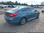 2017 Hyundai Sonata Limited Синий vin: 5NPE34AF8HH587523