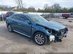 2017 Hyundai Sonata Limited Синий vin: 5NPE34AF8HH587523