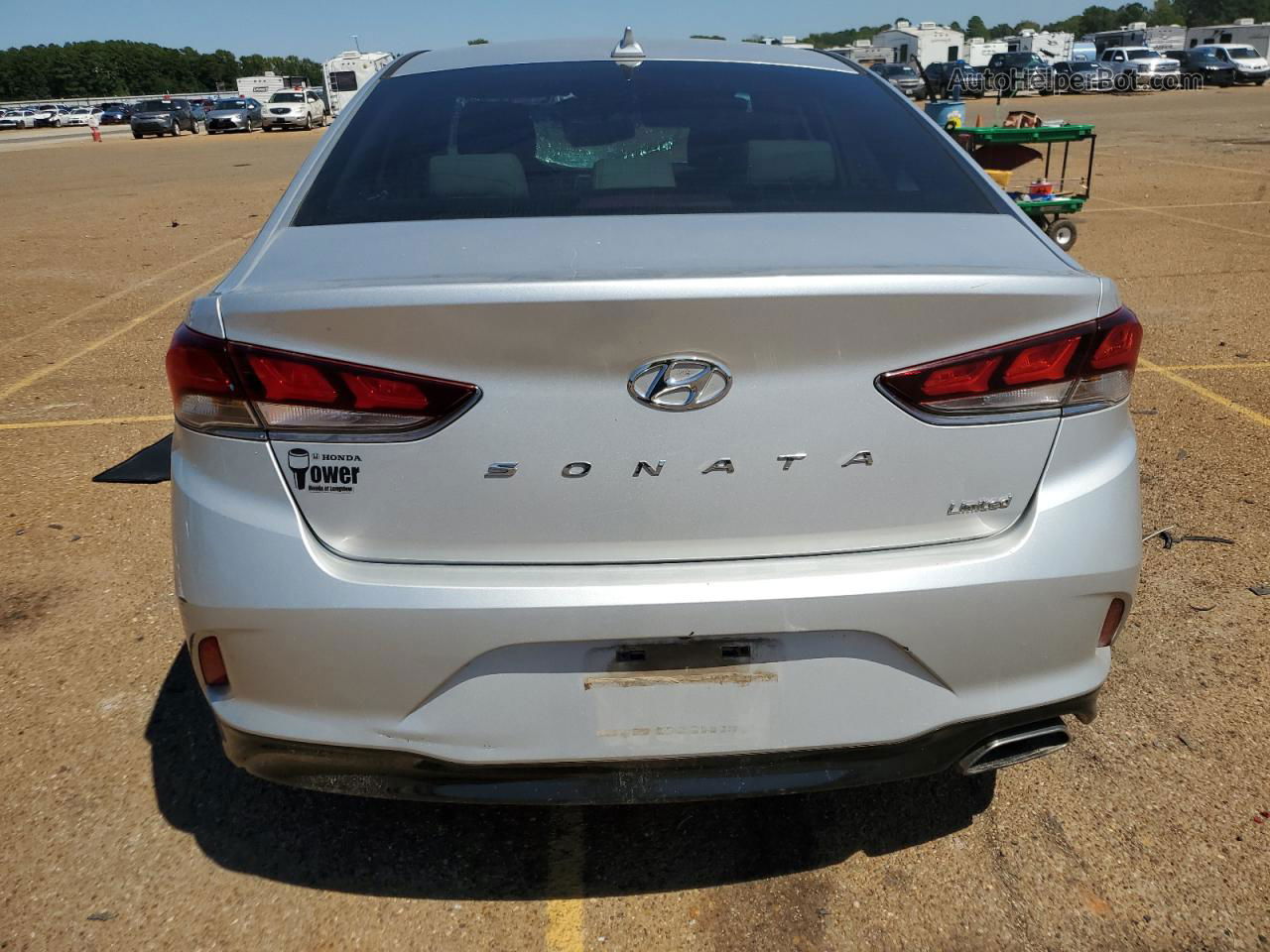 2018 Hyundai Sonata Sport Серебряный vin: 5NPE34AF8JH596437