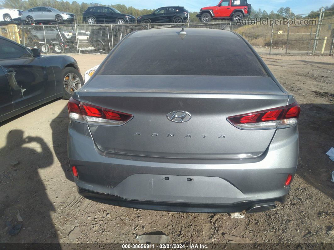 2018 Hyundai Sonata Sel Серый vin: 5NPE34AF8JH657236