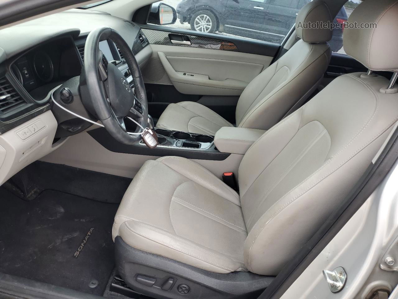 2018 Hyundai Sonata Sport Серебряный vin: 5NPE34AF8JH659620