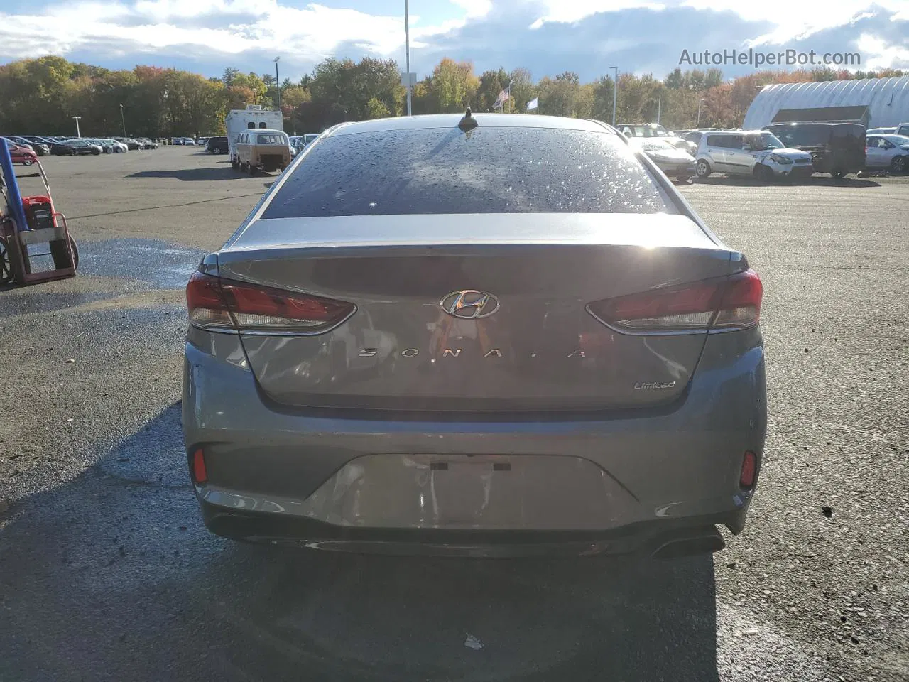 2018 Hyundai Sonata Sport Серебряный vin: 5NPE34AF8JH663456